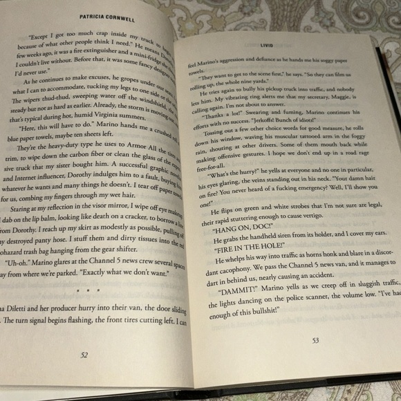 GUC Patricia Cornwell Livid A Scarpetta Novel Hardcover Book - Picture 3 of 3